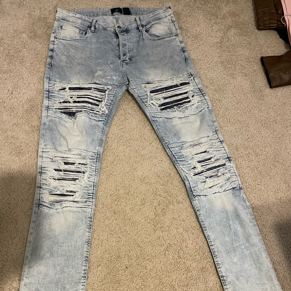 H&M biker jeans